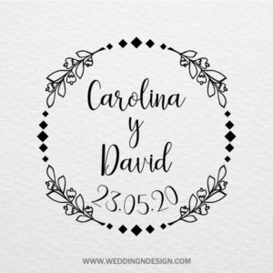 Sellos de boda Sevilla | Sello Goya | Catálogo Wedding & Design
