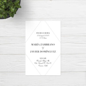 Tarjetas boda Sevilla | Tarjetas Eternal | Catálogo Wedding & Design