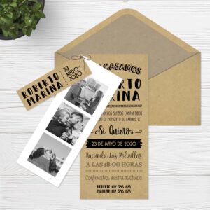 Invitaciones boda Sevilla | Invitación Infinity | Catálogo Wedding & Design