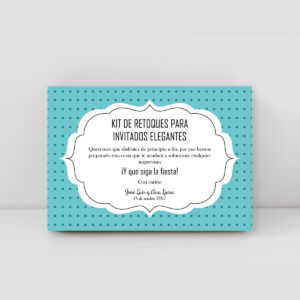 Carteles kit supervivencia hombre | Cartel Dulce Boda | Catálogo Wedding & Design