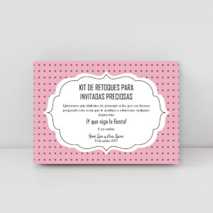 Carteles kit supervivencia mujer | Cartel Dulce Boda | Catálogo Wedding & Design