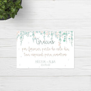 Tarjetas boda Sevilla | Tarjeta Cupcake | Catálogo Wedding & Design