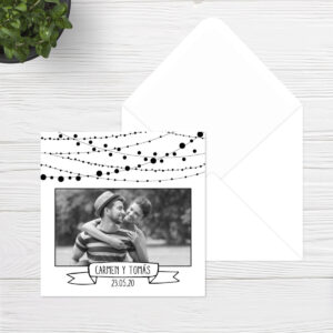 Invitaciones boda Sevilla | Invitación Couple | Catálogo Wedding & Design