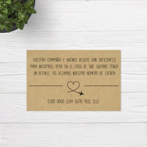 Tarjetas boda Sevilla | Tarjeta Amor Viajero | Catálogo Wedding & Design