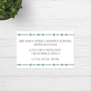Tarjetas boda Sevilla | Tarjetas Boho | Catálogo Wedding & Design
