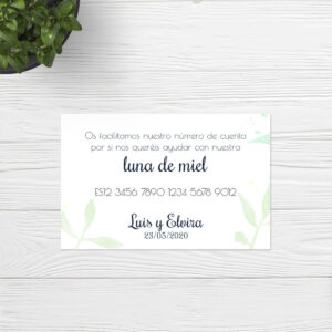 Tarjetas boda Sevilla | Tarjetas Colibrís | Catálogo Wedding & Design
