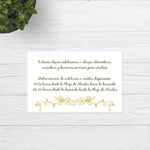 Tarjetas boda Sevilla | Tarjetas Cream | Catálogo Wedding & Design