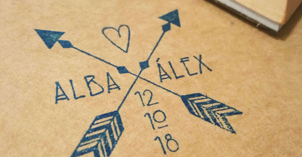 Sellos de boda Sevilla - Sello Boho - Wedding & Design Sellos de boda Sevilla - Sello Boho - Wedding & Design