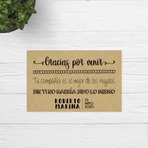 Tarjetas boda Sevilla - Tarjeta Infinity - Catálogo Wedding & Design