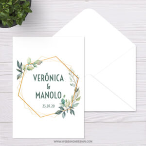 Invitaciones de boda chic - Invitación Pandora - Catálogo Wedding & Design